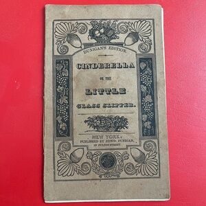 1840s Cinderella book